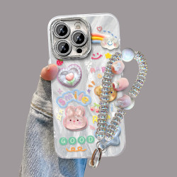 汇客凡品 星星公仔适用苹果vivo华为oppo小米iPhone15精孔羽纱手机壳