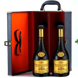 礼盒装酒水15度礼品干型红酒750ml*2支送礼干红葡萄酒