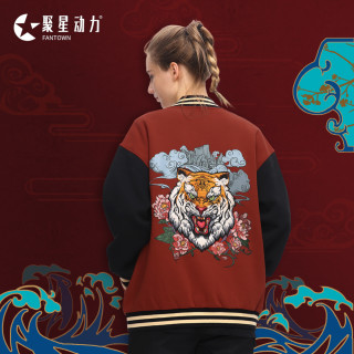 ALL STAR PARTNER 官方商品丨2022新年红虎头刺绣棒球服虎年厚外套男女同款