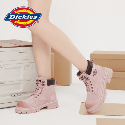 Dickies 马丁靴2026新款女鞋厚底增高百搭款情侣户外徒步鞋ins风