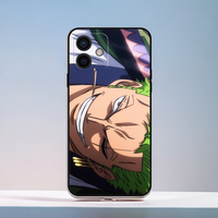海贼王索隆手机壳 适用苹果14华为OPPO小米VIVO 全包硅胶玻璃壳