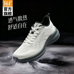 361° 男鞋夏季新款网面透气运动休闲鞋防滑耐磨运动鞋轻便舒适跑鞋