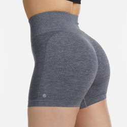 MangoWoo高弹力塑形FlexiFit训练短裤高腰收腹翘臀瑜伽裤跑步女