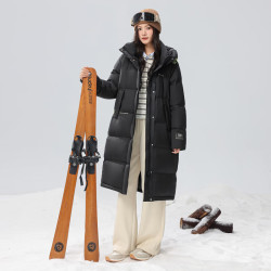 雪中飞 冬新款女士中长款加厚羽绒服 多款任选