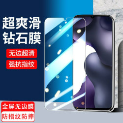 适用小米10青春版钢化膜Mi护眼抗蓝光10lite防摔全屏手机膜防指纹
