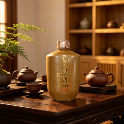 百草不老程翁嫡传93药草香  董香型白酒60度500ml51-60度