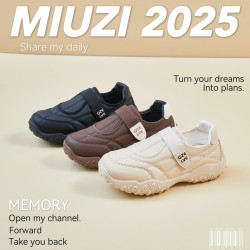 谬姿 MIUZI谬姿 日系秋季增高玛丽珍鞋女潮休闲百搭舒适软底老爹鞋厚底