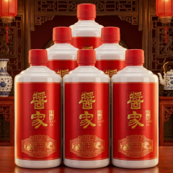 酱家醇酿酒 8年大曲酱香 纯粮固态 53%vol 裸瓶无盒53度500ml