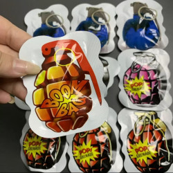 网红爆款自爆手雷朋友搞笑仿真惊吓玩具自动充气小彩雷儿童小玩具