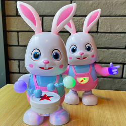 婴儿玩具0-1半一岁有声会动儿童跳舞兔子8幼儿9宝宝6到12个月四五