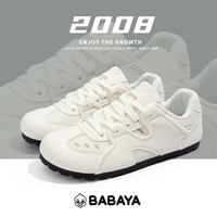Babaya 女鞋德训鞋2026年春夏新款软底防滑休闲小白鞋网面透气板鞋