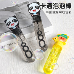 颂尼 卡通泡泡棒6只装三只熊猫款+三只小猪款