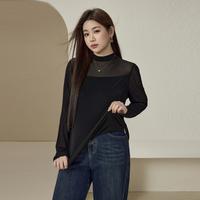 纤莉秀 大码女装胖mm秋冬款