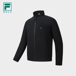FILA 高尔夫立领外套26秋季新款男士夹克运动上衣进口面料