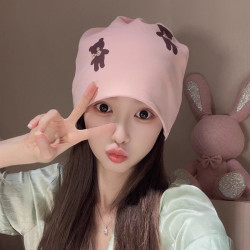 夏天月子帽5-6月份春夏薄款孕妇帽防风透气时尚产妇坐月子套头帽