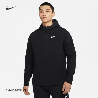 NIKE 滔搏NIKE耐克男子跑步训练宽松运动连帽夹克外套DQ6594-010