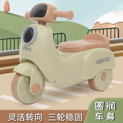 婴幼儿童仿真摩托款式平衡车发光音乐平衡车助力车滑行助步车