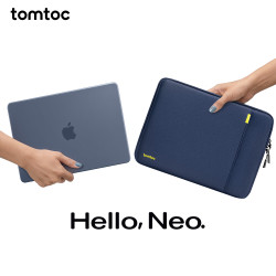 tomtoc 电脑包内胆包13英寸笔记本包新款轻便保护套适用苹果MacBook Neo 午夜蓝 13英寸（为MacBook Neo量身定制）