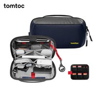 tomtoc 大容量 数码配件收纳包  深海蓝