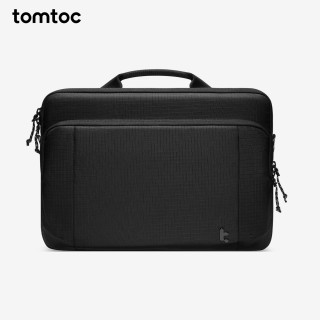 tomtoc 笔记本电脑包手提包13/14/16英寸新款A34苹果MacBook Air/Pro M5 速黑 15英寸