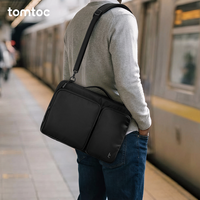 tomtoc A42 单肩电脑包 经典黑 14英寸