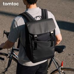 tomtoc Slash系列 男士双肩包 A64 陨墨黑 大号