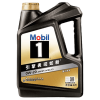 美孚1号 黑金系列 全合成汽机油 0W-20 SP 4L