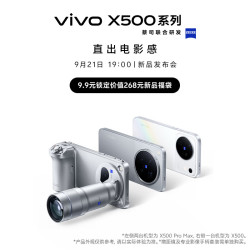 vivo X500 系列手机 新品福袋 9.9元