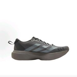 adidas Adizero Evo SL 26新款舒适轻盈织物跑步鞋男款灰色KJ0774