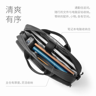 tomtoc A33 16英寸 经典黑 单肩电脑包