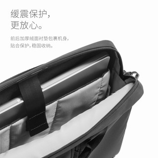 tomtoc A33 16英寸 经典黑 单肩电脑包