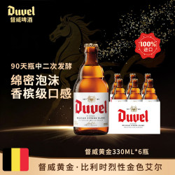 督威 黄金艾尔啤酒 330ml*6瓶