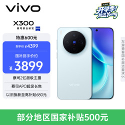 vivo X300 5G手机 12GB+256GB 自在蓝