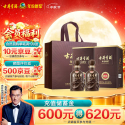 古井贡酒 年份原浆 第6代 献礼版 50%vol 浓香型白酒 500ml*2瓶 双支装