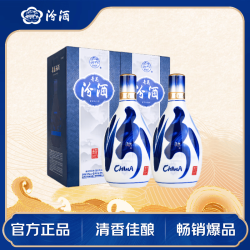 汾酒 青花20升级版 53度清香型白酒 500ml*2瓶