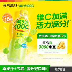 元气森林 100C维C 果汁型汽水