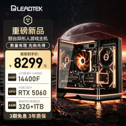 丽台 X751 i5-14400F RTX5060 32G+1T 台式电脑主机