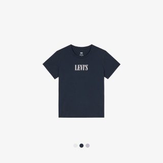 Levi's 26年新款女士美式复古印花针织休闲短袖T恤