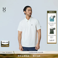 HAGLÖFS HAGLOFS火柴棍Cotton Blend Polo男子户外弹力棉Polo衫 柔白 XS 010