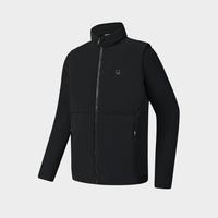 FILA 男装鹅绒羽绒服男士基础保暖舒适立领羽绒服两件套