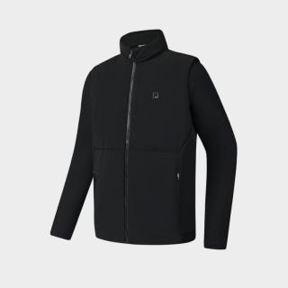FILA 男装鹅绒羽绒服男士基础保暖舒适立领羽绒服两件套