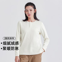 拓路者 女式立领摇粒绒抓绒衣 米白 XL