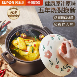苏泊尔 新陶养生煲·乐享Ⅲ系列·汤煲煲/TB60A3/