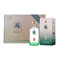 双沟 苏酒 银苏 42度500ml*6瓶 整箱装 绵柔浓香型白酒
