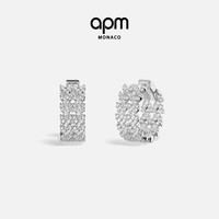 APM Monaco Couture圈形耳环 麦穗设计 时尚饰品