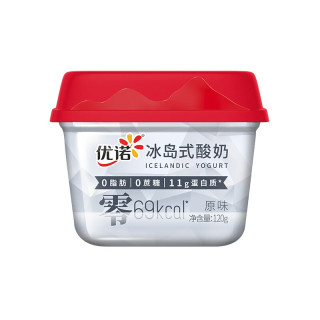 优诺 冰岛式酸奶 原味 120g*3杯