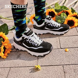 SKECHERS斯凯奇 熊猫鞋系列 复古老爹鞋 男士休闲运动鞋