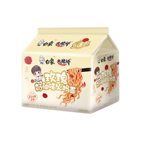 白象 方便面 大辣娇玫瑰奶油火鸡面甜辣味114g*5包