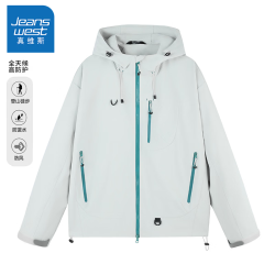 真维斯 防泼水 黑色 2XL 男士夹克