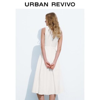 URBAN REVIVO UWM760048 拼接棉质连衣裙